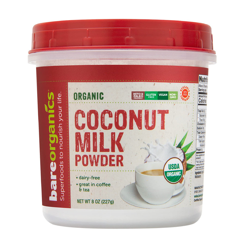 Bare Organics Organic Coconut Milk Powder, 8 Oz